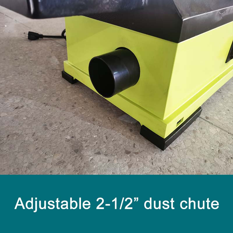 6" 1.5HP Cast Iron Jointer with Built-in Dust Chute & Stock Indicator, FORESTWEST 10505 - Forestwest