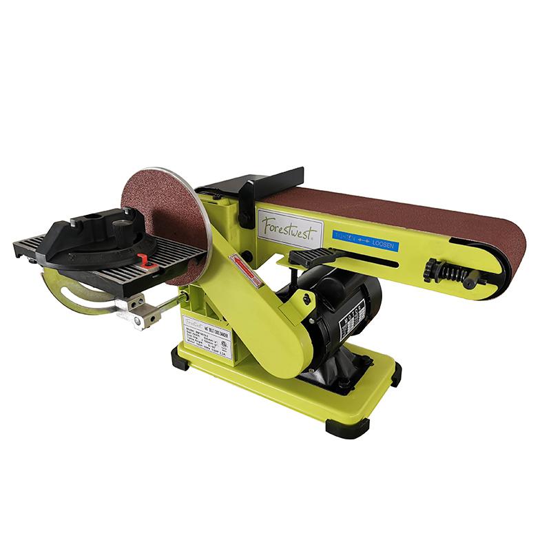 4"x 6" Belt Disc Sander, 1/2hp Sander, FORESTWEST BM10619-2 - Forestwest