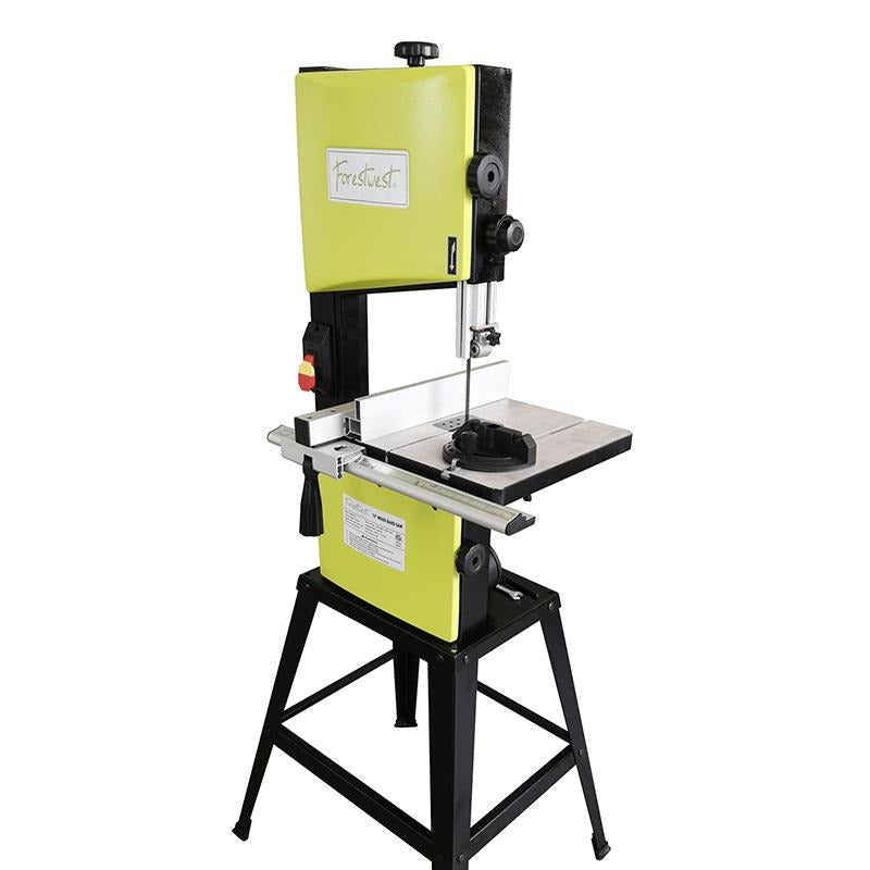 10" 0.5HP 2-Speed Wood Bandsaw, FORESTWEST 10718 - Forestwest