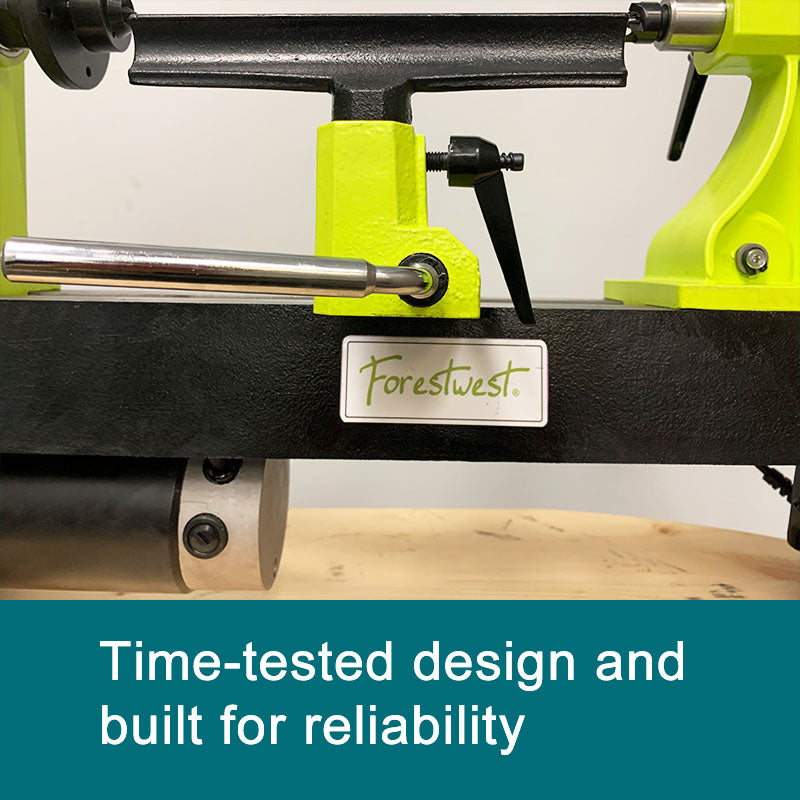 12"x18" 3/4HP Variable Speed Wood Lathe, Forestwest BM10803 - Forestwest