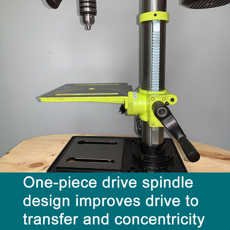 10" Bench Drill Press with LED Light and Laser, FORESTWEST BM20136 - Forestwest